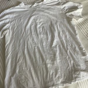 White Lululemon All Yours Tee